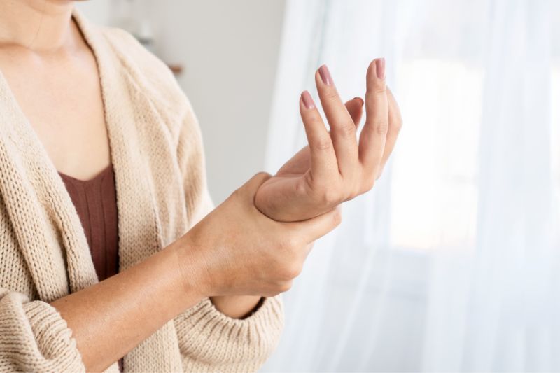 Image portraying hand pain